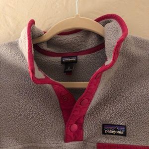 Patagonia Youth Girl Snap T pull over in size 12